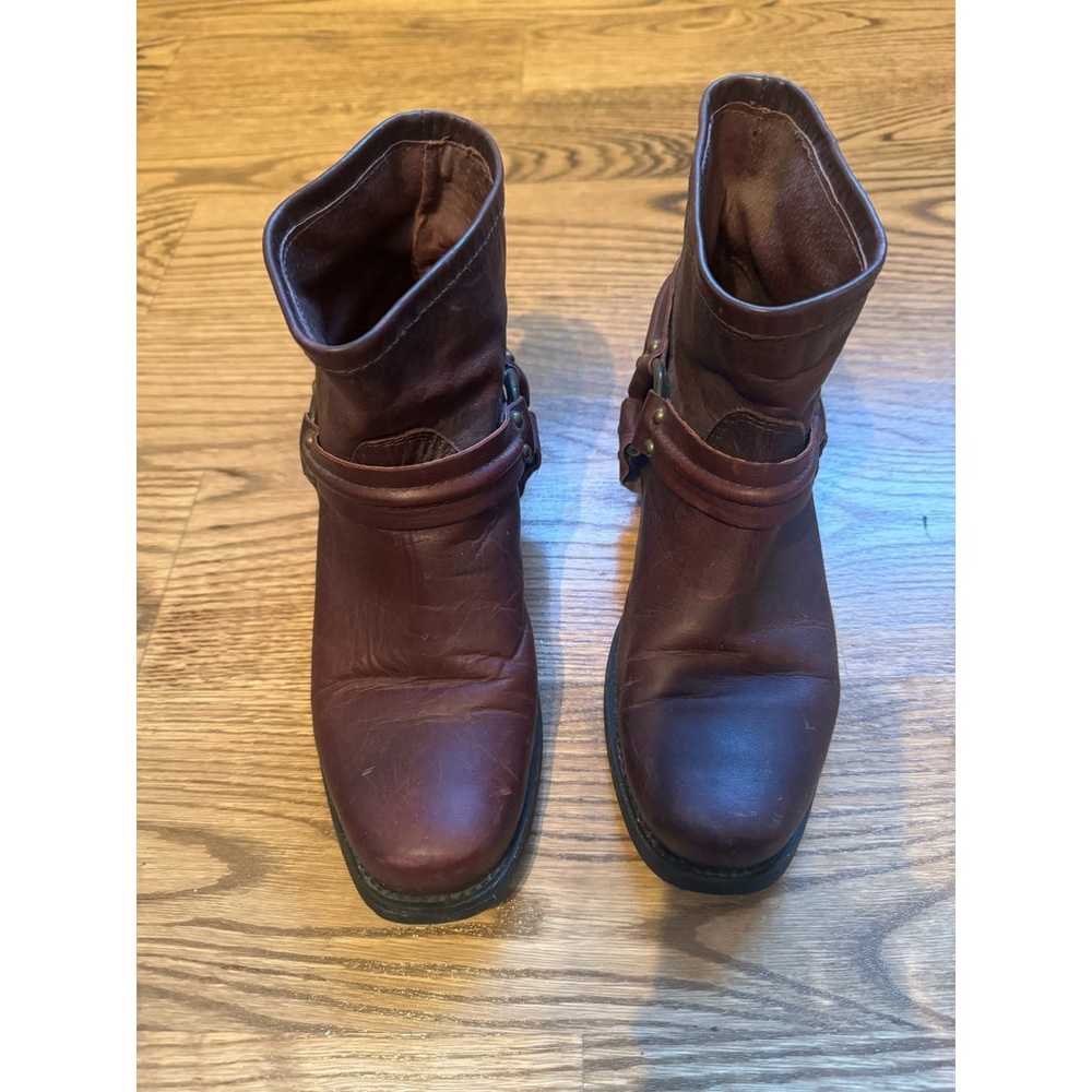 STEVEN Burgundy Booties Size 6.5 - image 2