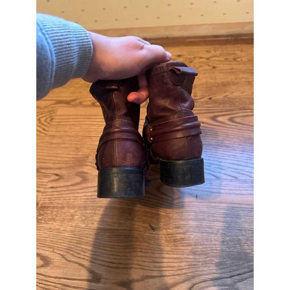 STEVEN Burgundy Booties Size 6.5 - image 7