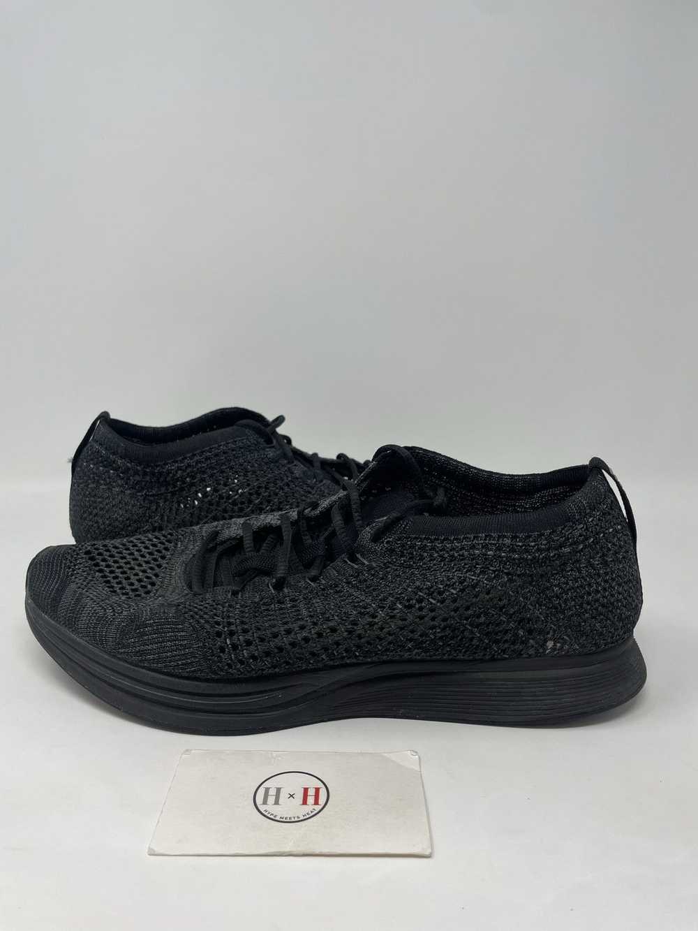 Nike Nike Flyknit Racer Triple Black 2016 - image 3