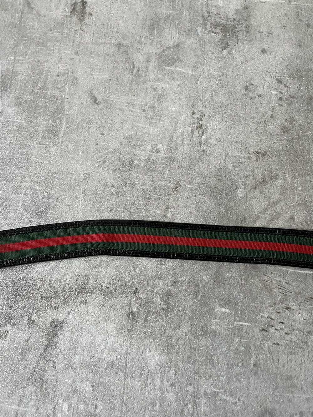 Gucci × Luxury × Vintage Gucci GG leather belt gr… - image 5