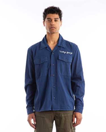 VINTAGE HEAVY Work Shirt - Navy