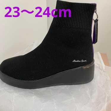 Style-up boots, knit boots, Hawkins sports, black… - image 1