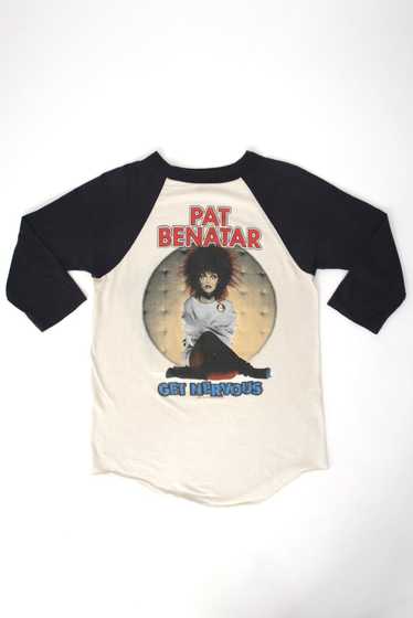 1982 Pat Benatar Get Nervous Raglan