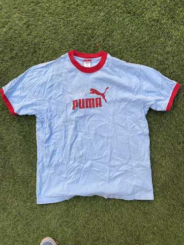 Puma × Streetwear × Vintage VTG RINGER PUMA SHIRT