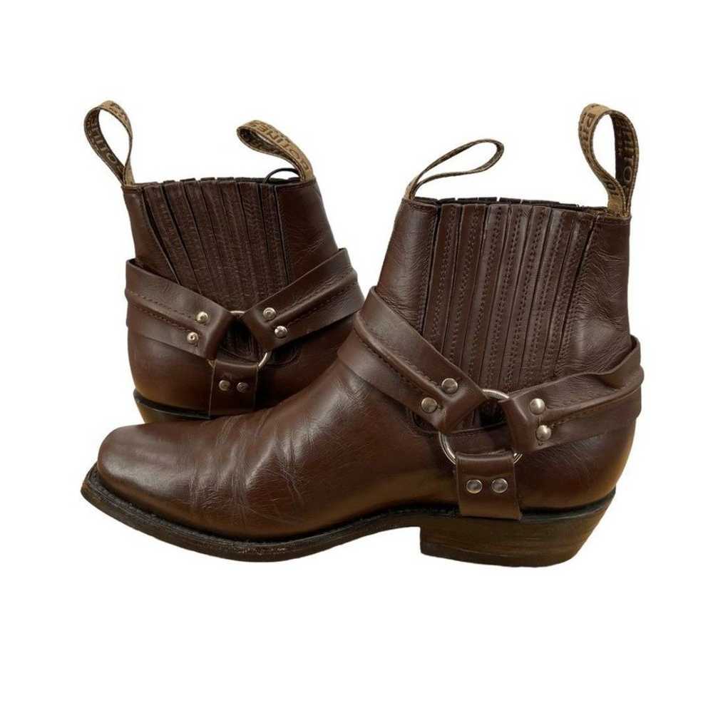 Pastizal Chelsea Ankle Boots Harness Women's Brow… - image 3