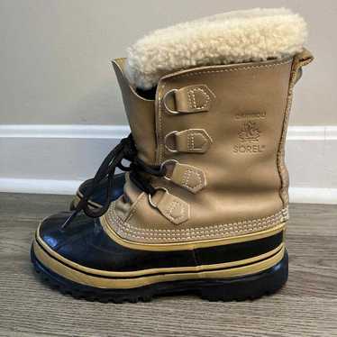 Vintage Sorel Caribou Duck Boots Women's 7 Winter 