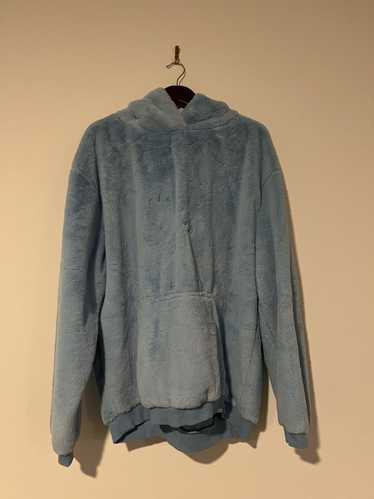 Urban Outfitters Men’s Light Blue Fluffy Hoodie