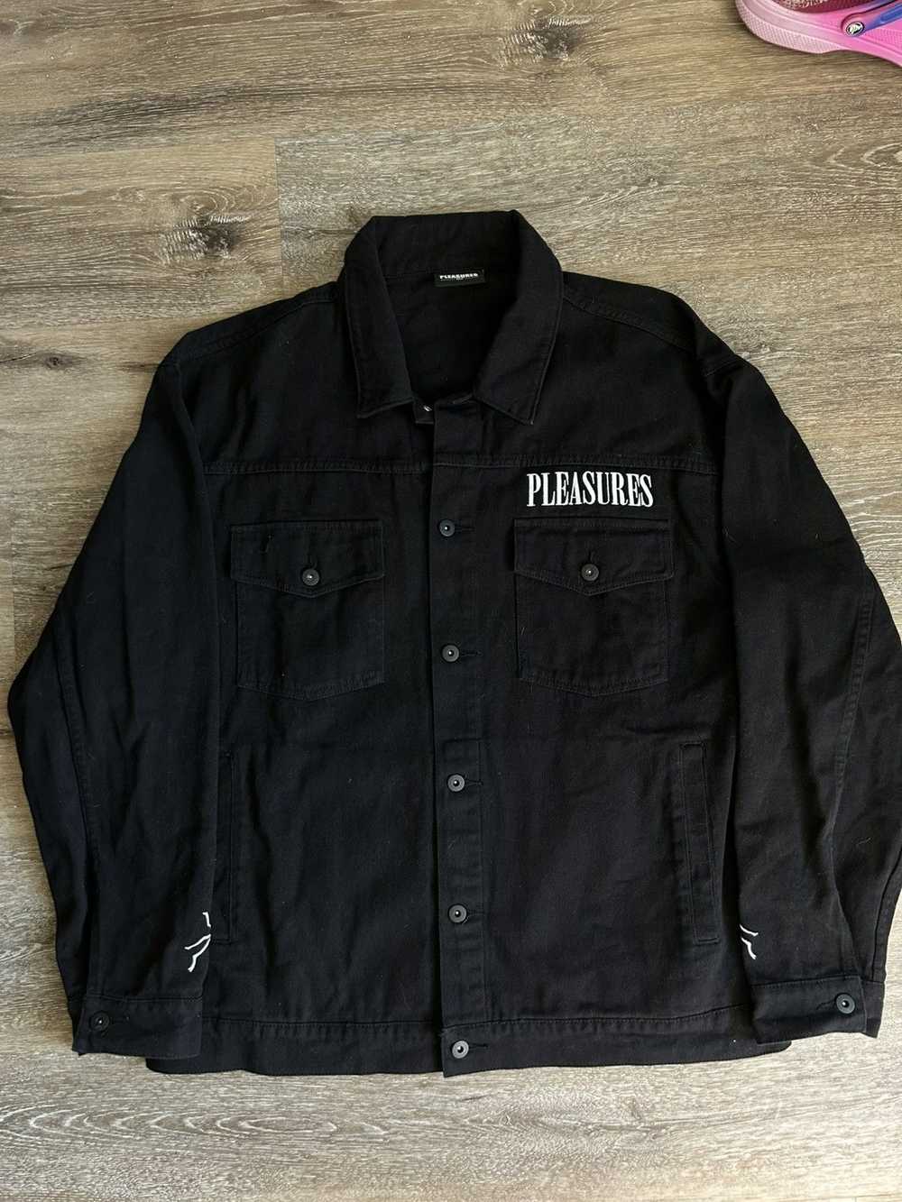 Pleasures Pleasures Web Denim Jacket - image 2