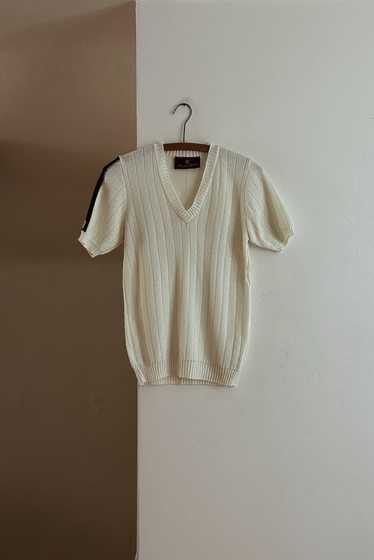 1970's ETIENNE AIGNER RIB KNIT TEE