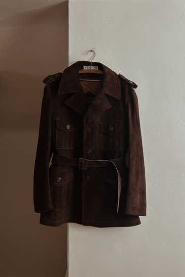 1970's CHOCOLATE SUEDE WESTERN JACKET