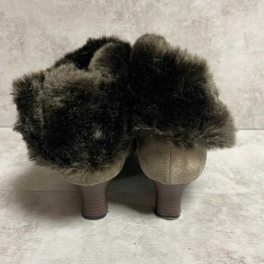 【Felicia Felice】(M) Booties with Fur High Heel Su… - image 3