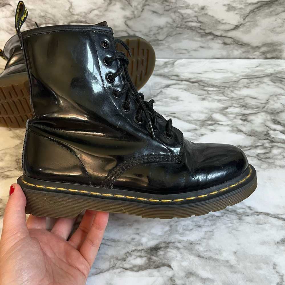 Dr. Martens 1460 Women's Patent Leather Boots US … - image 5