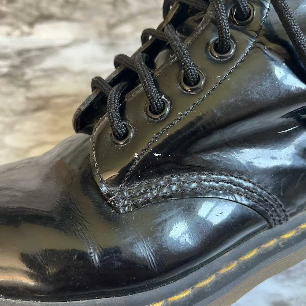 Dr. Martens 1460 Women's Patent Leather Boots US … - image 8