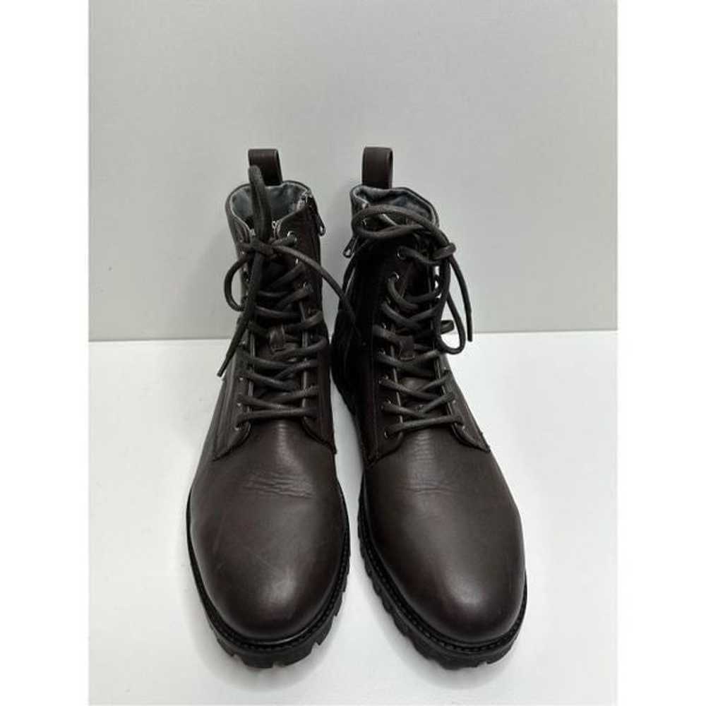 Blackstone Dark Chocolate Lace up Leather Boots S… - image 4