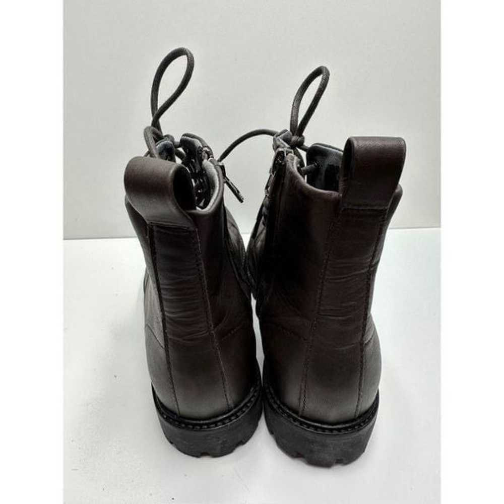 Blackstone Dark Chocolate Lace up Leather Boots S… - image 7