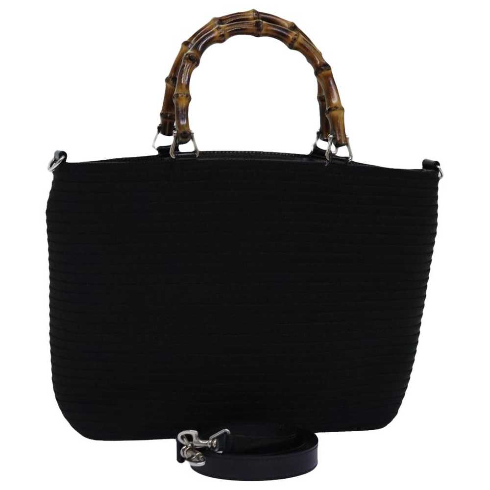 Gucci Bamboo cloth handbag - image 1