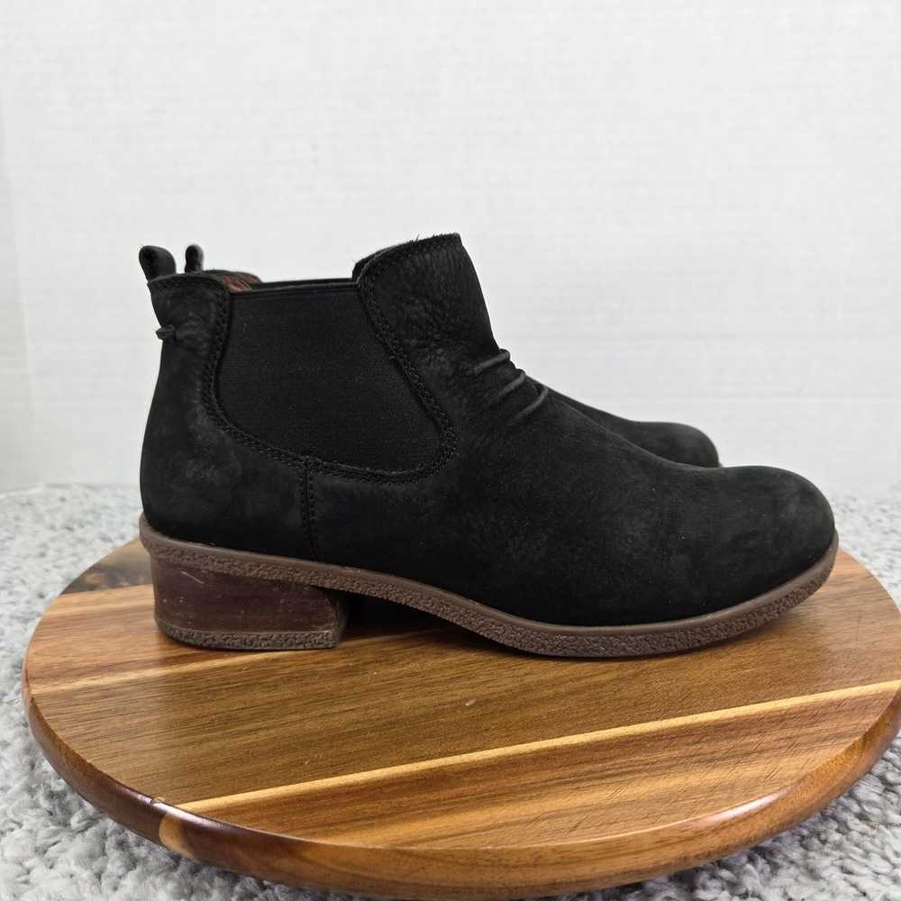 Dansko Bea Waterproof Black Nubuck Leather Casual… - image 4