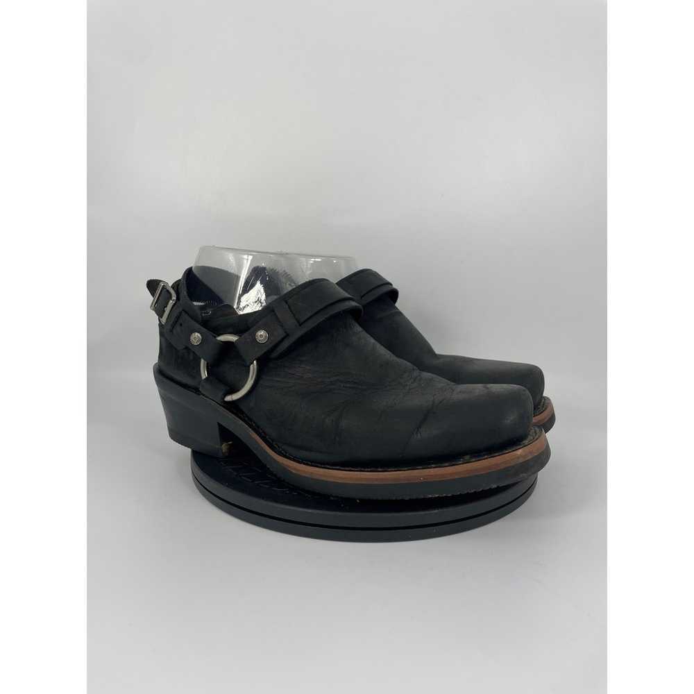 Womens Harley-Davidson Harness Mules Slip-On Boot… - image 3