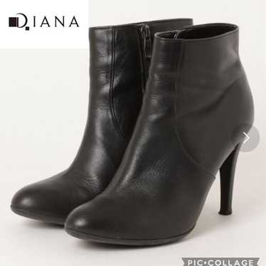 Diana Pin Heel Short Boots 24.5 - image 1