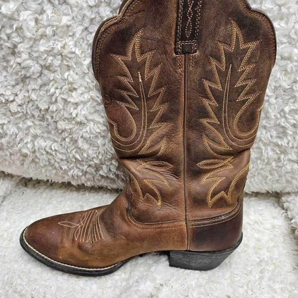 Ariat Women's R Toe Heritage Distressed Leather W… - image 7