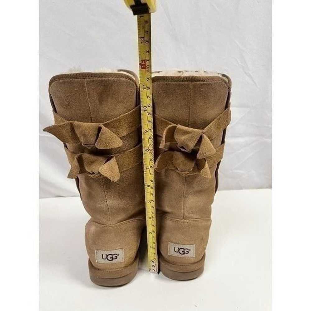 Ugg Australia Womens Allegra Bow II Chestnut Boot… - image 7