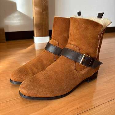 【Excellent Condition】DIANA Suede Short Boots 22cm