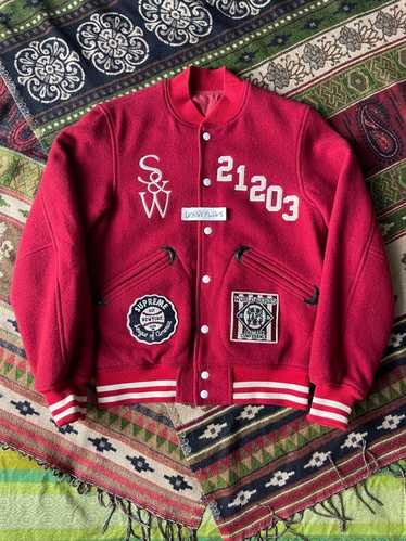 Supreme × Wtaps Supreme x Wtaps FW09 Varsity Jacke