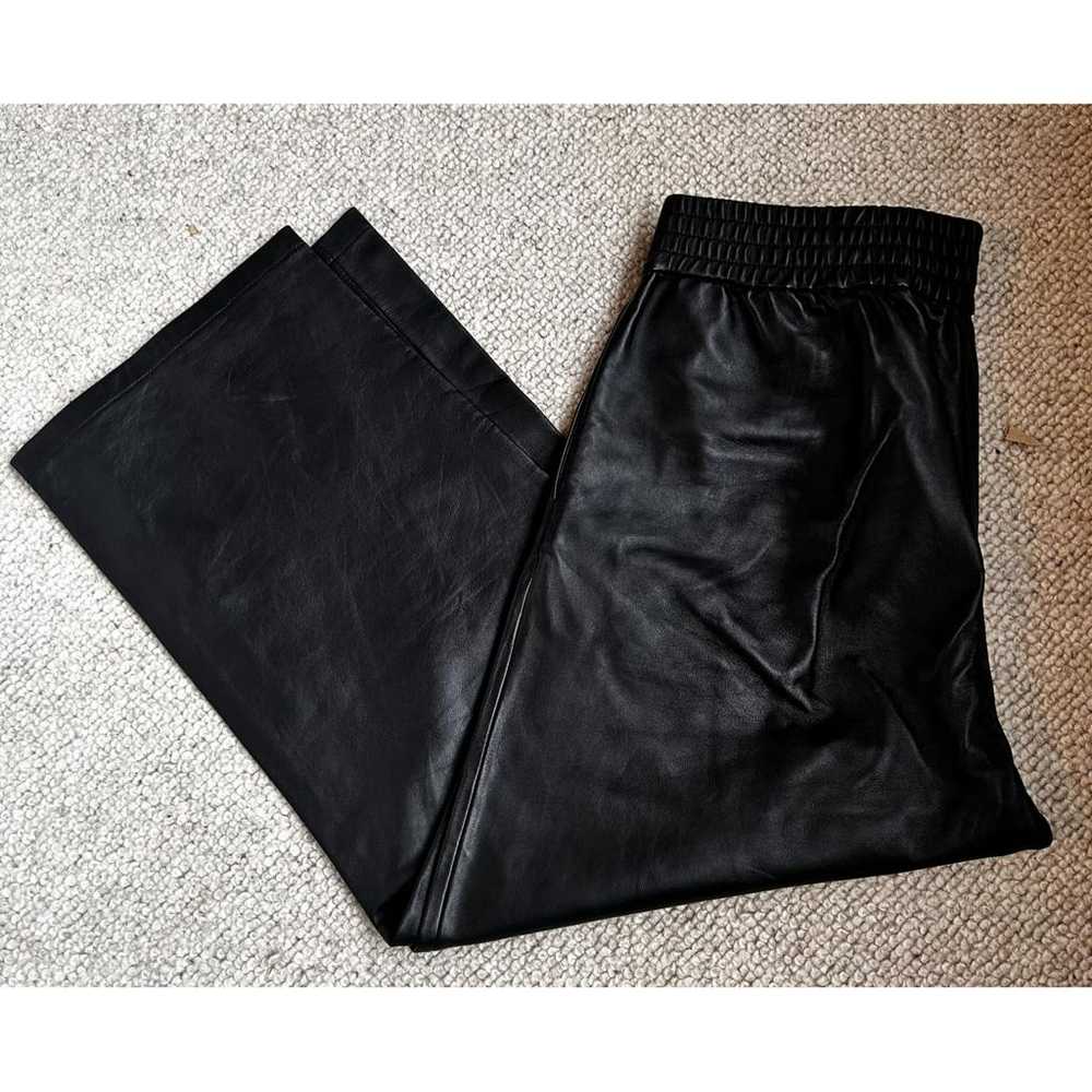 by Malene Birger Leather straight pants - image 10