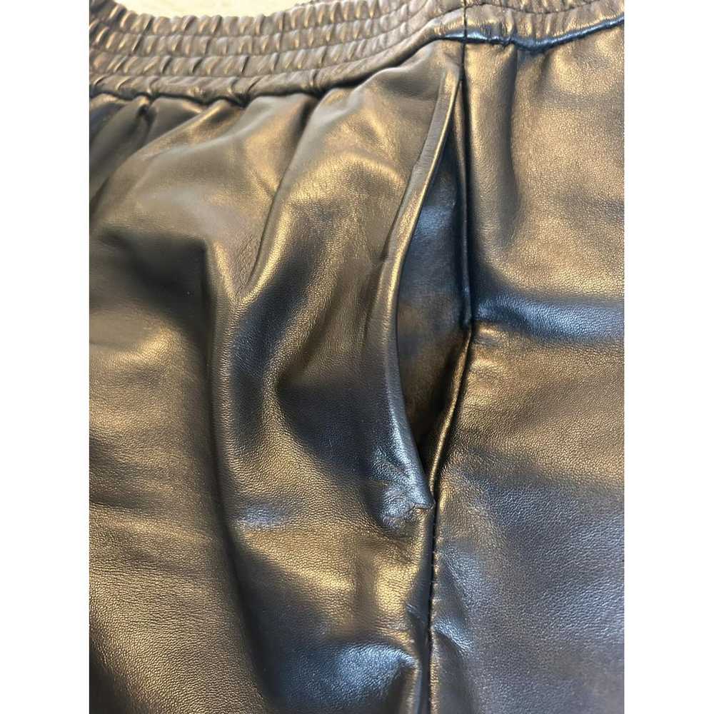 by Malene Birger Leather straight pants - image 6