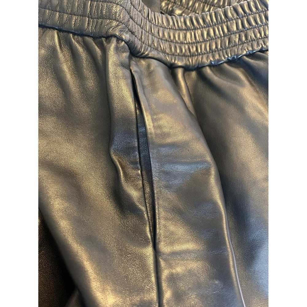 by Malene Birger Leather straight pants - image 7