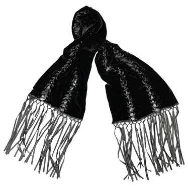 Adrienne Landau Velvet scarf & pocket square - image 1