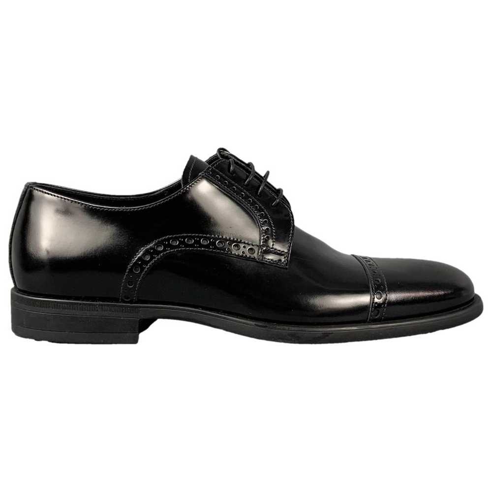 Armani Collezioni Leather lace ups - image 1