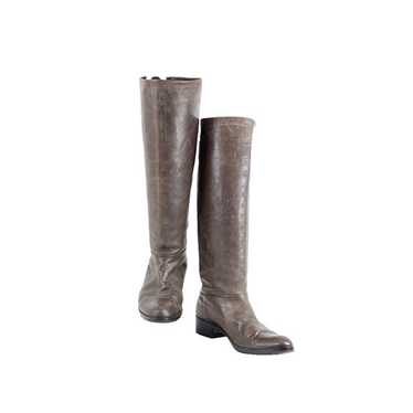 Coclico Sz 39 Brown Knee High Distressed Leather 1