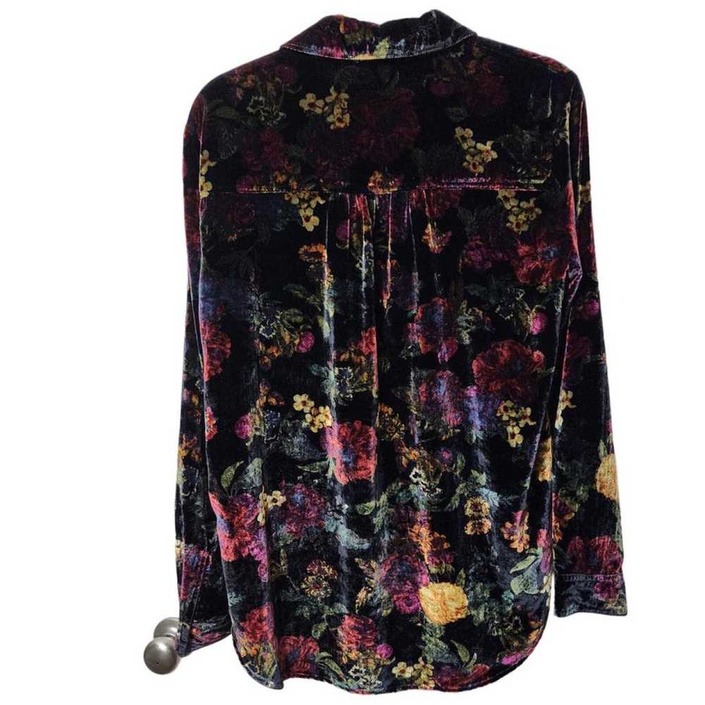 Anthropologie Velvet shirt - image 2