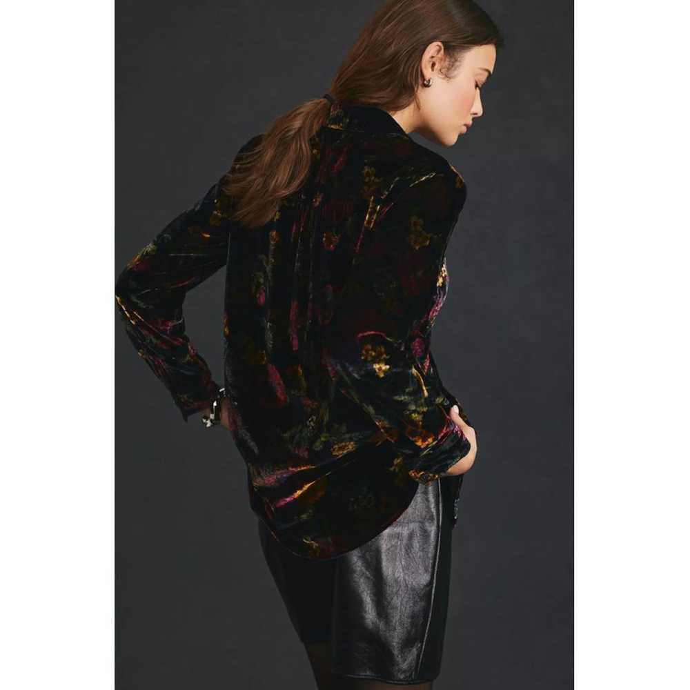 Anthropologie Velvet shirt - image 4