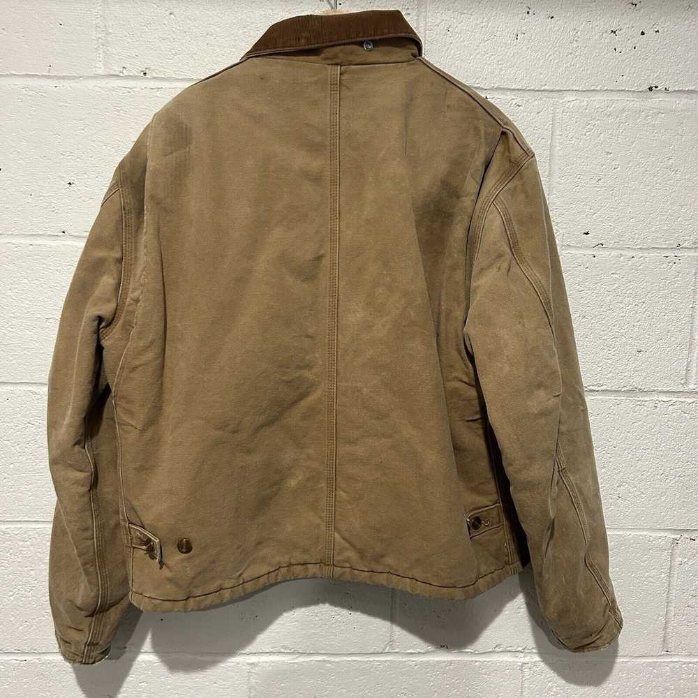 Carhartt Vintage Carhartt Jacket Quilt Lined “Tan… - image 2