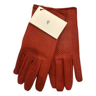 Hermès Leather gloves