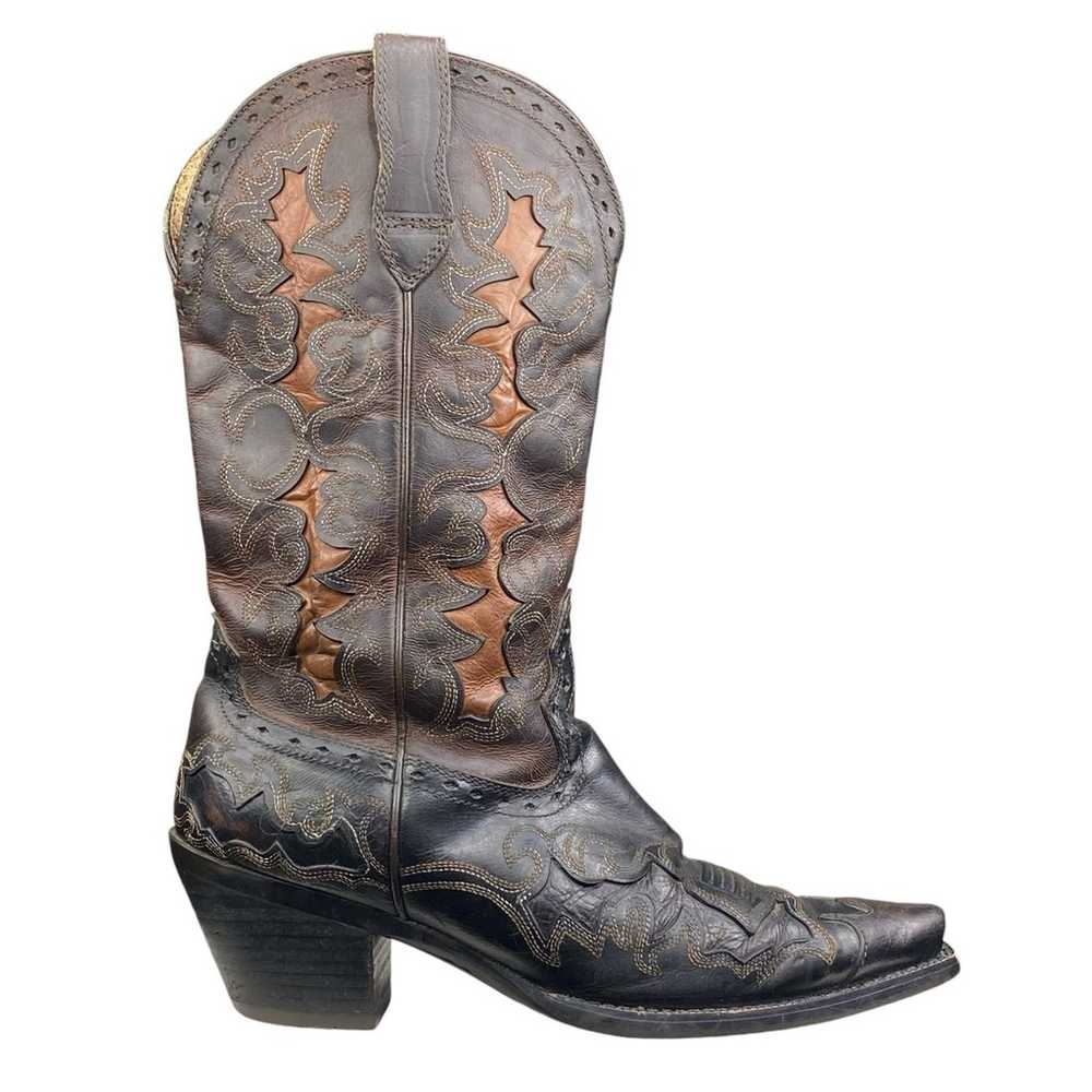 Ariat Women’s Dandy Brown Leather Western Cowgirl… - image 1