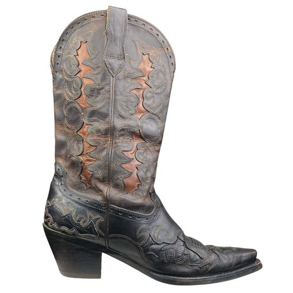 Ariat Women’s Dandy Brown Leather Western Cowgirl… - image 4