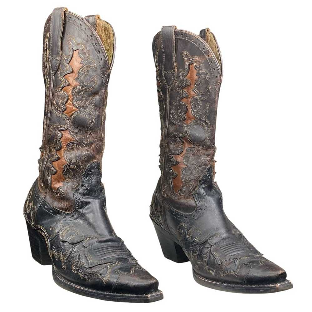 Ariat Women’s Dandy Brown Leather Western Cowgirl… - image 5