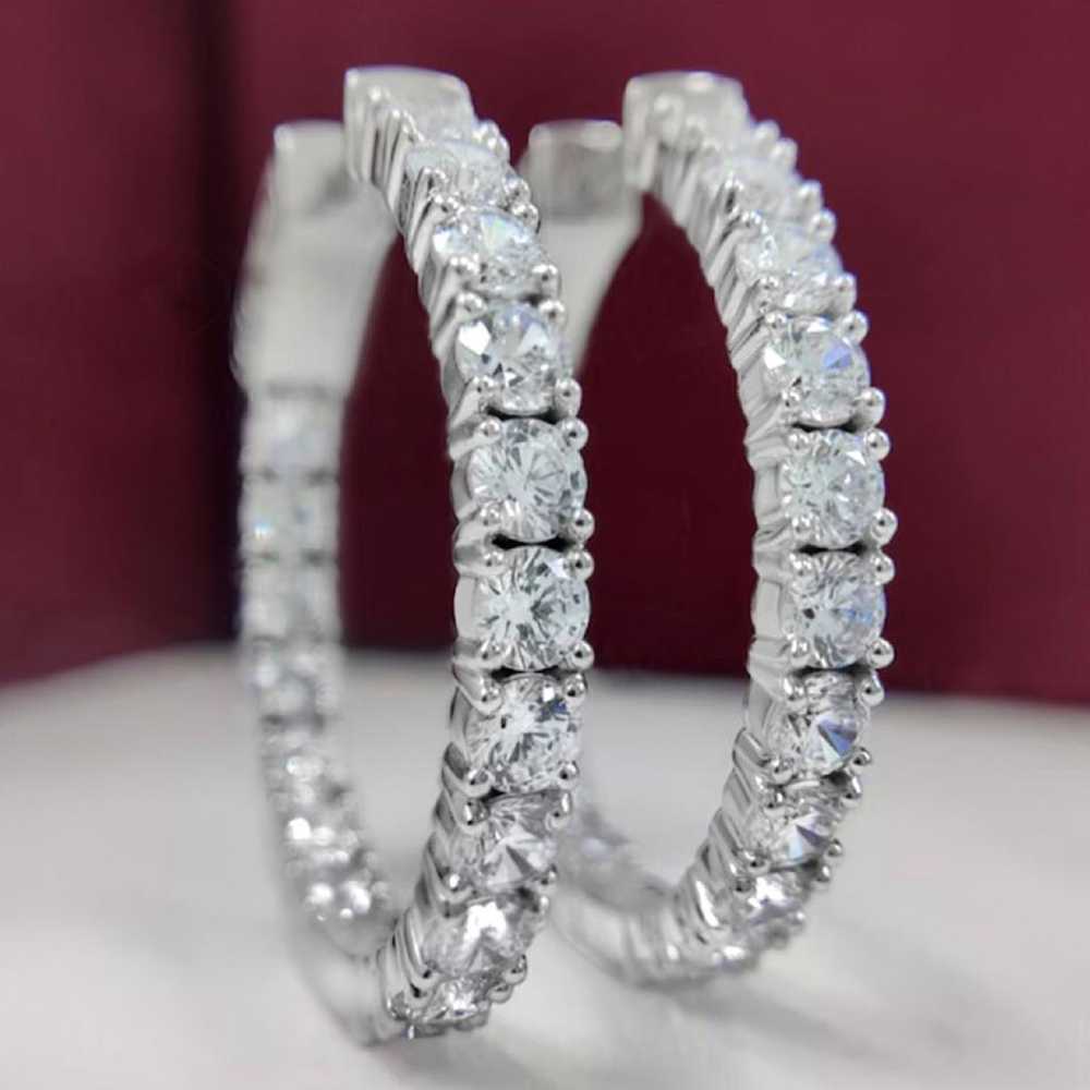 Diamonds & You White gold earrings - image 3