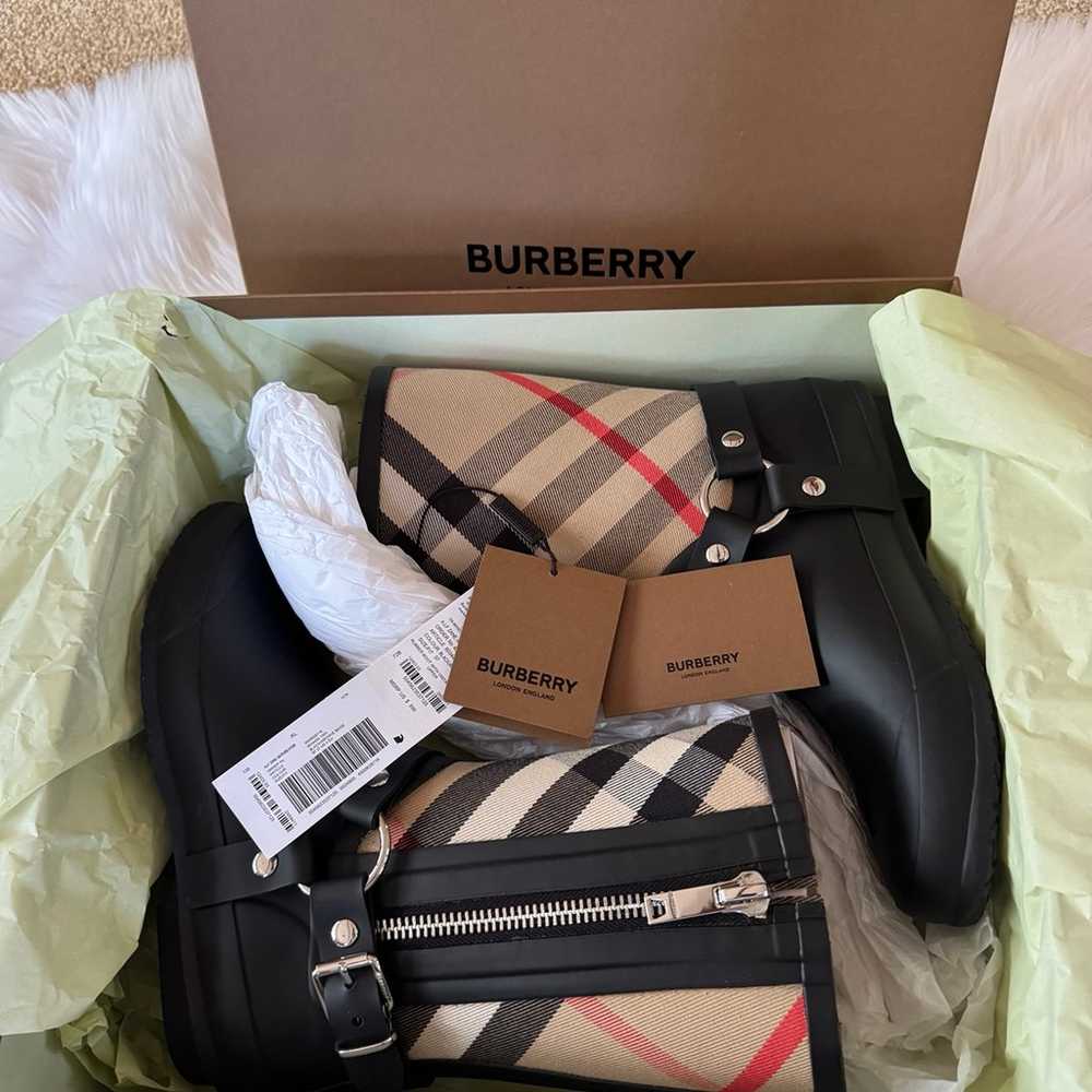 Burberry Simeon Knee-High Vintage Check Boots - image 5