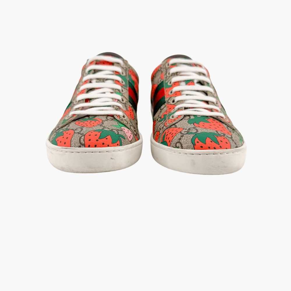 Gucci Ace cloth trainers - image 5