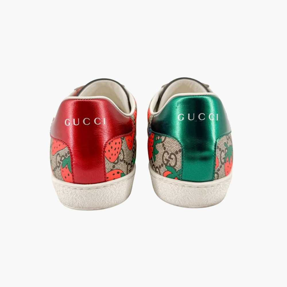 Gucci Ace cloth trainers - image 6