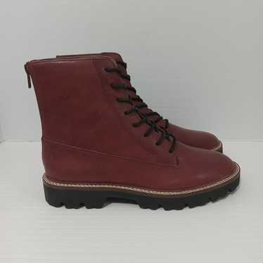 MADEWELL Citywalk Lugsole Leather Lace-Up Boots Wo