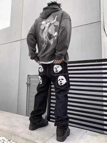 Japanese Brand × Jean × Streetwear FACES Graphic … - image 1