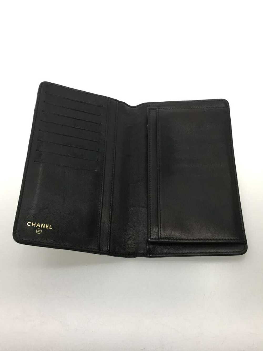 [Used in Japan Wallet] Used Chanel Long Wallet/Le… - image 4