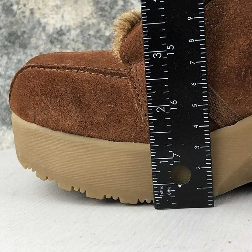 Report Women's Size 9.5 Sleigh 90s Y2K Brown Sued… - image 10