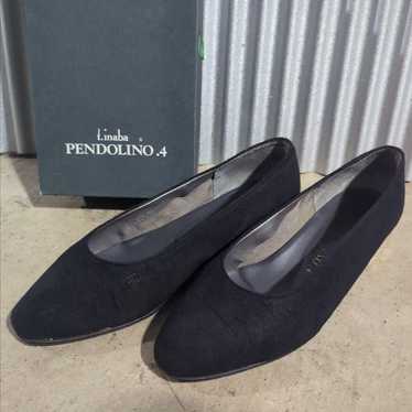 t.inaba PENDOLINO Tee Inaba Suede Pumps Black