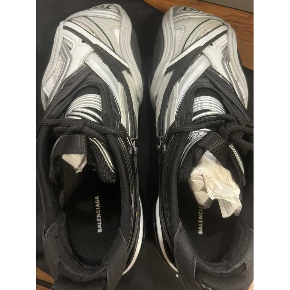 Balenciaga Tyrex leather low trainers - image 8